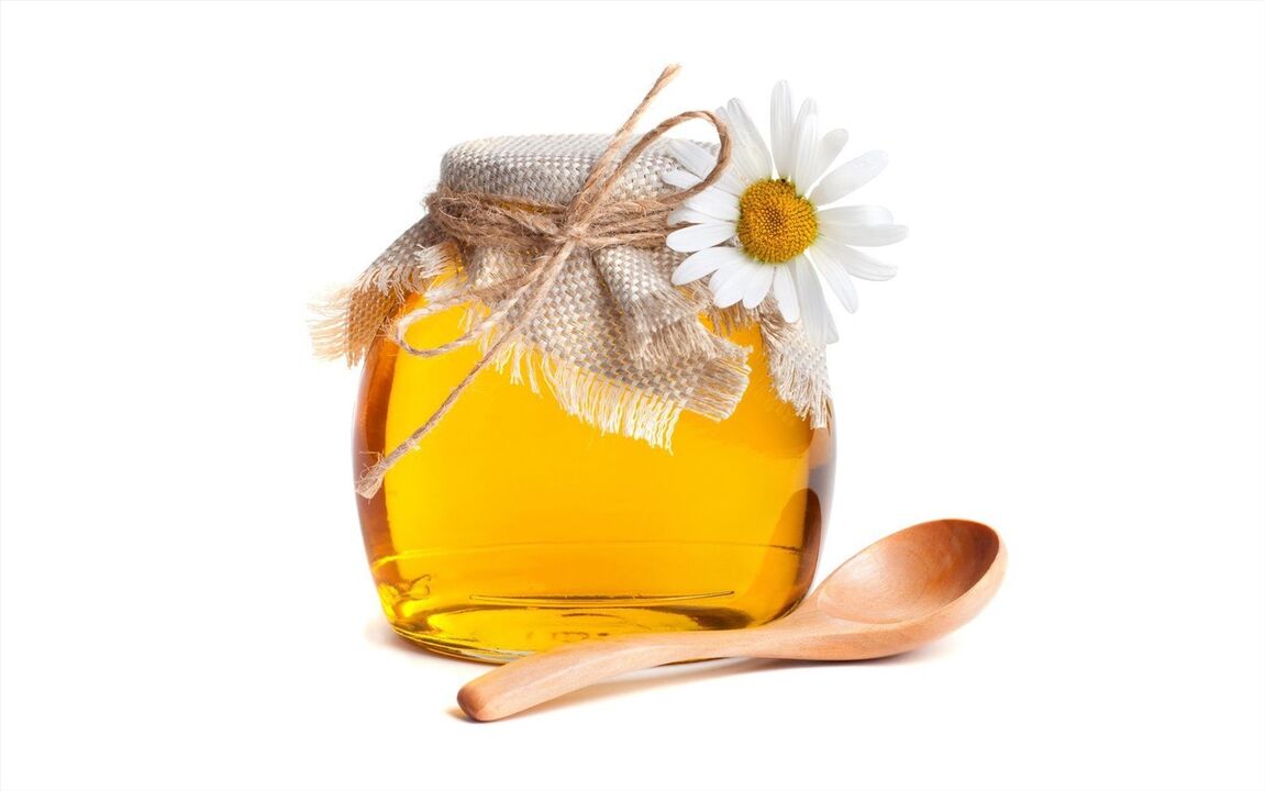 Honey extract in foot dropper